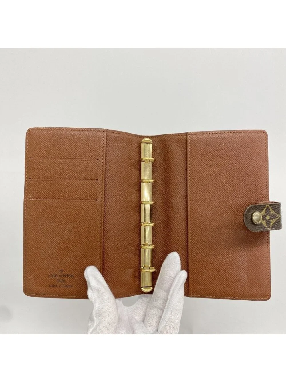 Louis Vuitton Notebook Cover Monogram Agenda PM Brown